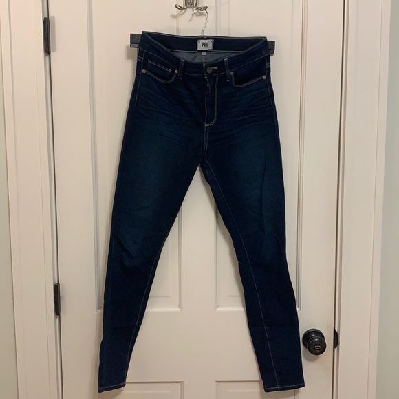 PAIGE Denim - Paige hoxton ankle skinny jeans, size 28